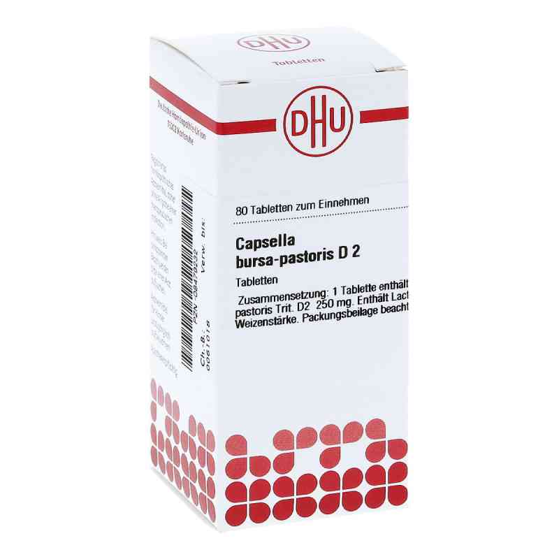 Capsella Bursa Pastoris D2 Tabletten 80 stk von DHU-Arzneimittel GmbH & Co. KG PZN 08479232