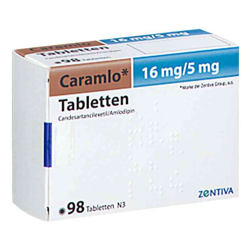 Caramlo 16 Mg/5 Mg Tabletten 98 stk von EMRA-MED Arzneimittel GmbH PZN 18087674