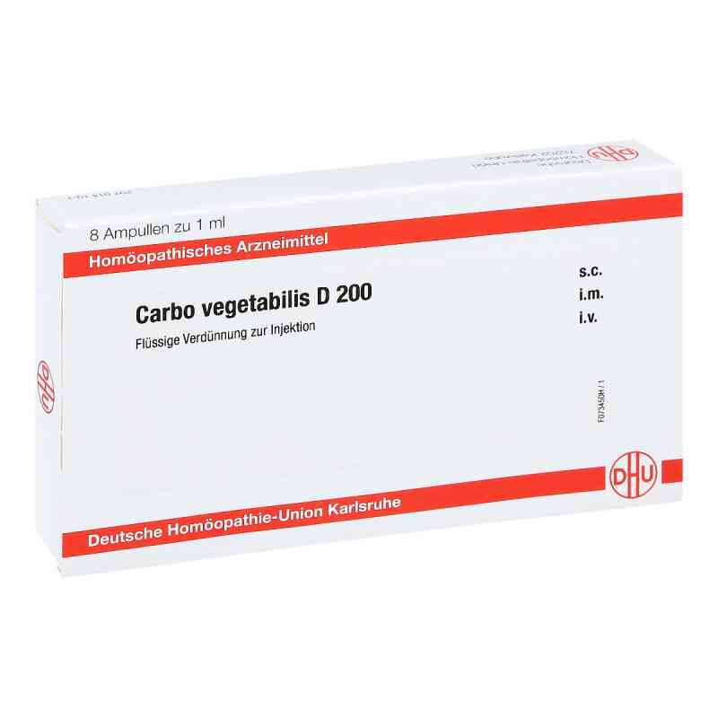 Carbo Vegetabilis D200 Ampullen 8X1 ml von DHU-Arzneimittel GmbH & Co. KG PZN 11704856