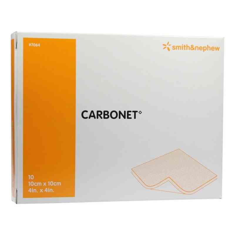 Carbonet 10x10cm geruchsabs.Wundaufl.m.Aktivkoh. 10 stk von Smith & Nephew GmbH PZN 03390740