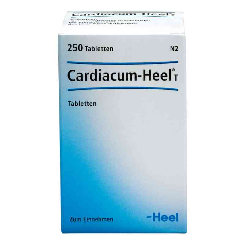 Cardiacum Heel T Tabletten 250 stk von Biologische Heilmittel Heel GmbH PZN 02740238