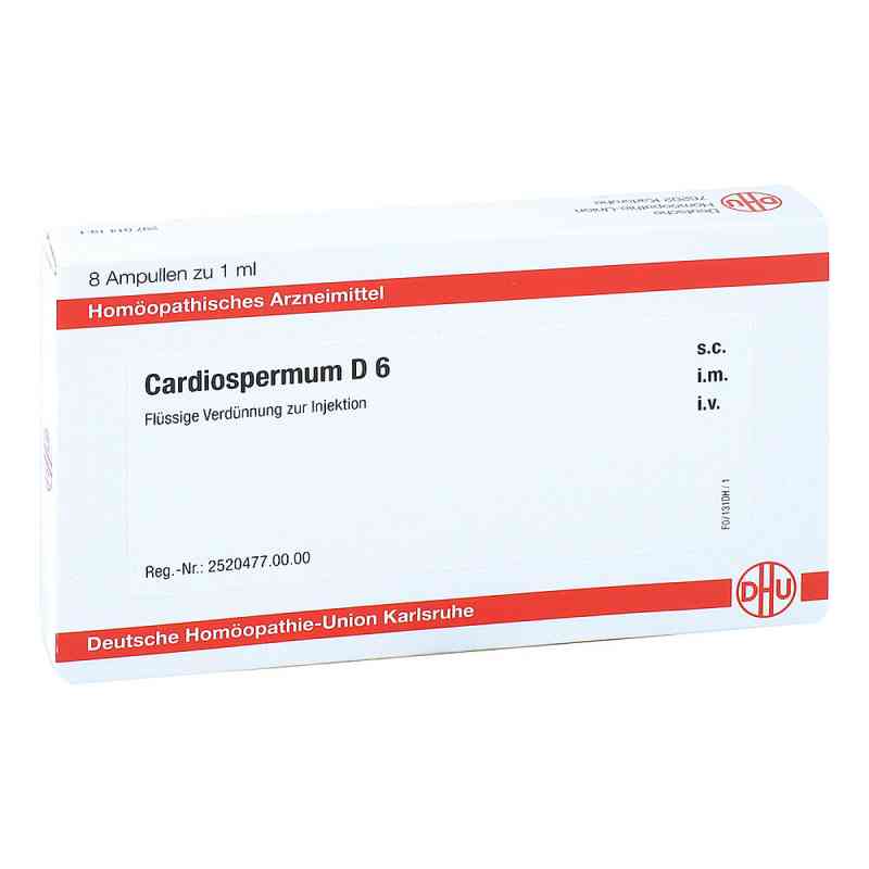 Cardiospermum D6 Ampullen 8X1 ml von DHU-Arzneimittel GmbH & Co. KG PZN 11704922