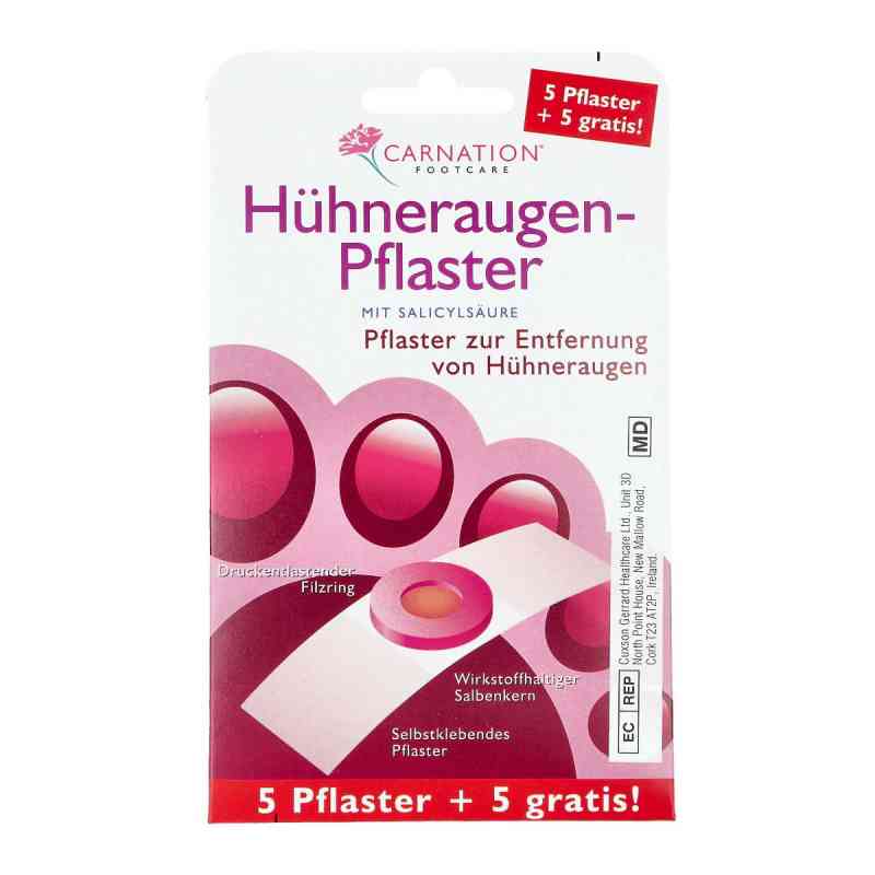 Carnation Hühneraugen-pflaster 5 + 5 gratis 10 stk von Dr.Dagmar Lohmann pharma + medical GmbH PZN 10017562