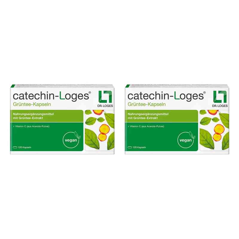 Catechin-loges Grüntee-kapseln 2x120 stk von Dr. Loges + Co. GmbH PZN 08106996