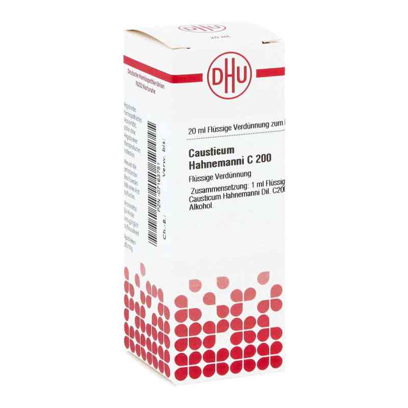 Causticum Hahnemanni C200 Dilution 20 ml von DHU-Arzneimittel GmbH & Co. KG PZN 07163751