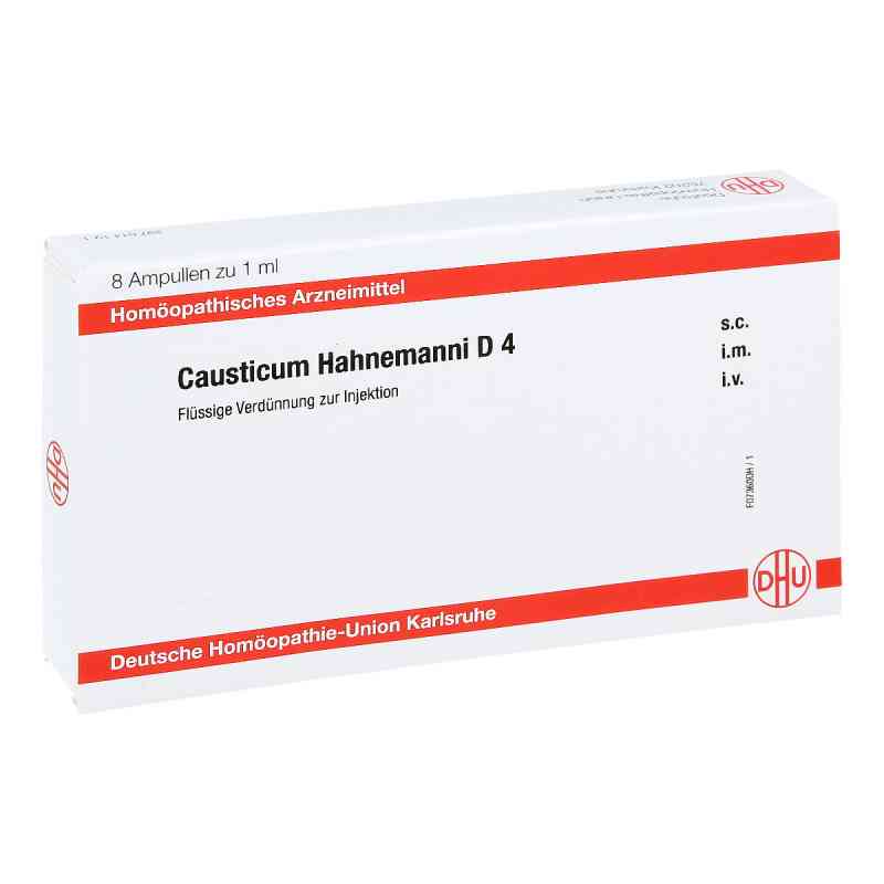 Causticum Hahnemanni D4 Ampullen 8X1 ml von DHU-Arzneimittel GmbH & Co. KG PZN 11705034