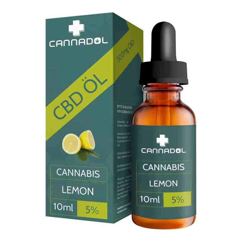 Cbd 5% Bio Cannadol Hanfextrakt Lemon Tropfen 10 ml von Endower GmbH PZN 17838575