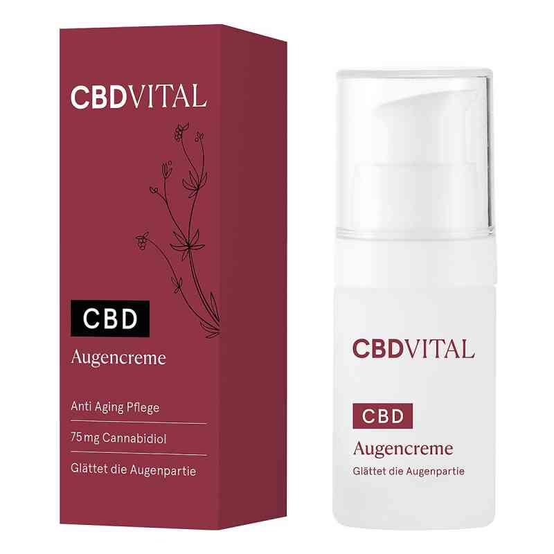 Cbd Vital Augencreme Premium 15 ml von Vitrasan GmbH PZN 16568642