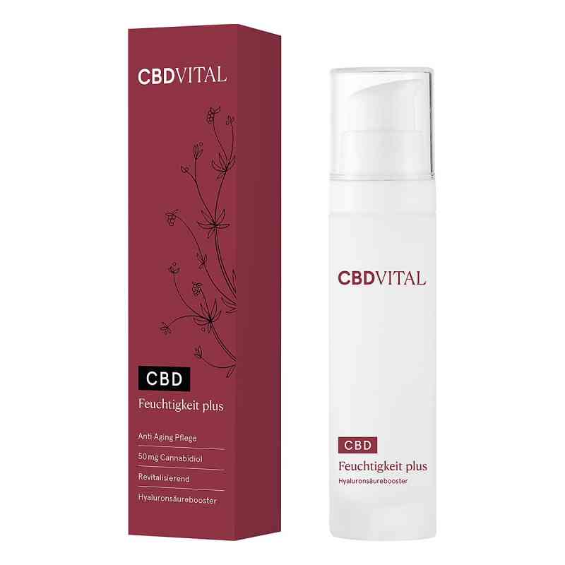 Cbd Vital Feuchtigkeit plus Premium Creme 50 ml von Vitrasan GmbH PZN 16568665