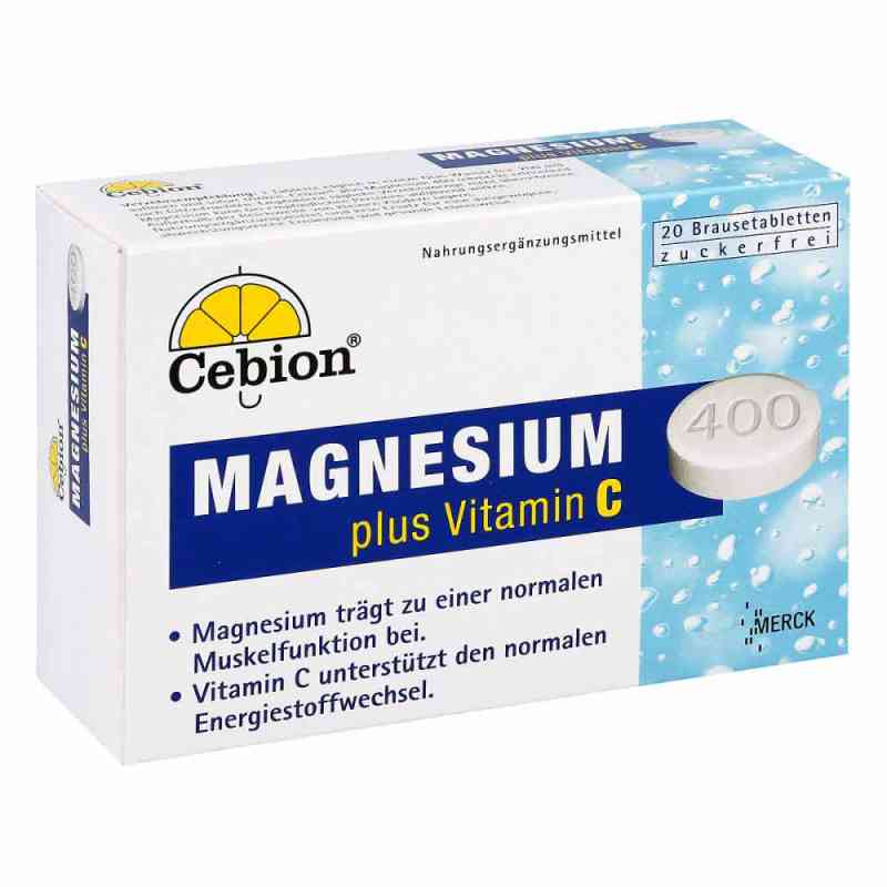 Cebion Plus Magnesium 400 Brausetabletten 20 stk von Procter & Gamble GmbH PZN 07554552