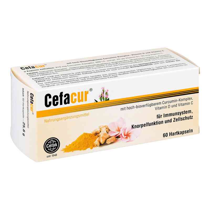 Cefacur Hartkapseln 60 stk von Cefak KG PZN 14218091