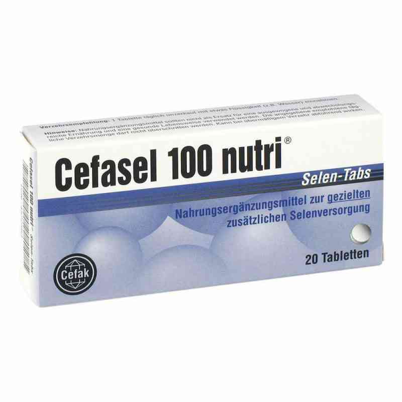 Cefasel 100 nutri Selen Tabs Tabletten 20 stk von Cefak KG PZN 04522563