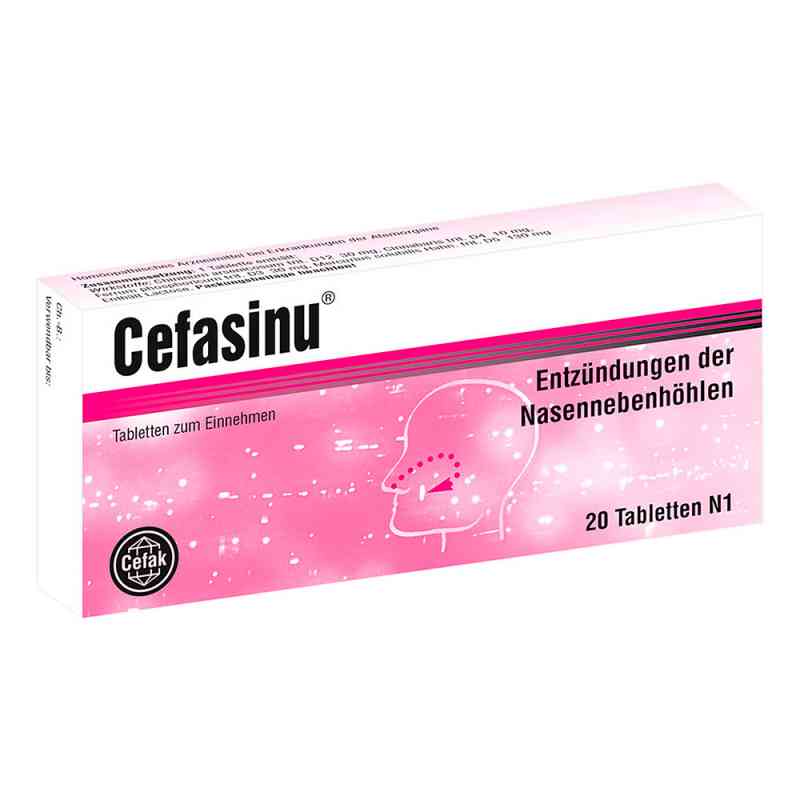 Cefasinu Tabletten 20 stk von Cefak KG PZN 00180686