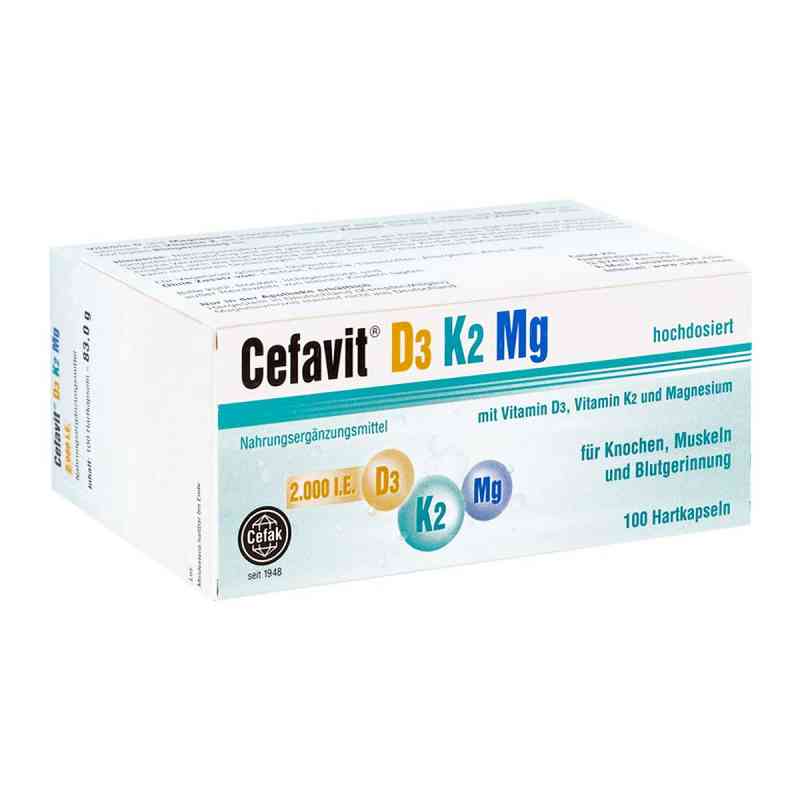 Cefavit D3 K2 Mg 2.000 I.E. Hartkapseln 100 stk von Cefak KG PZN 15194174