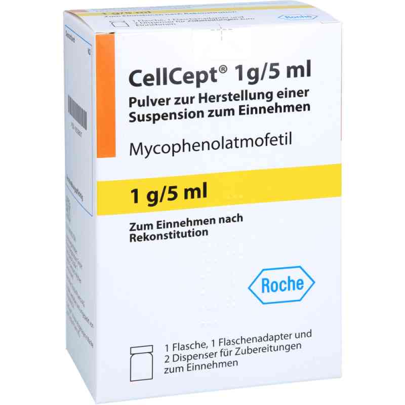 Cellcept 1 g/5 ml Pulver zur, zum Herstell.e.Susp.z.Einn. 110 g