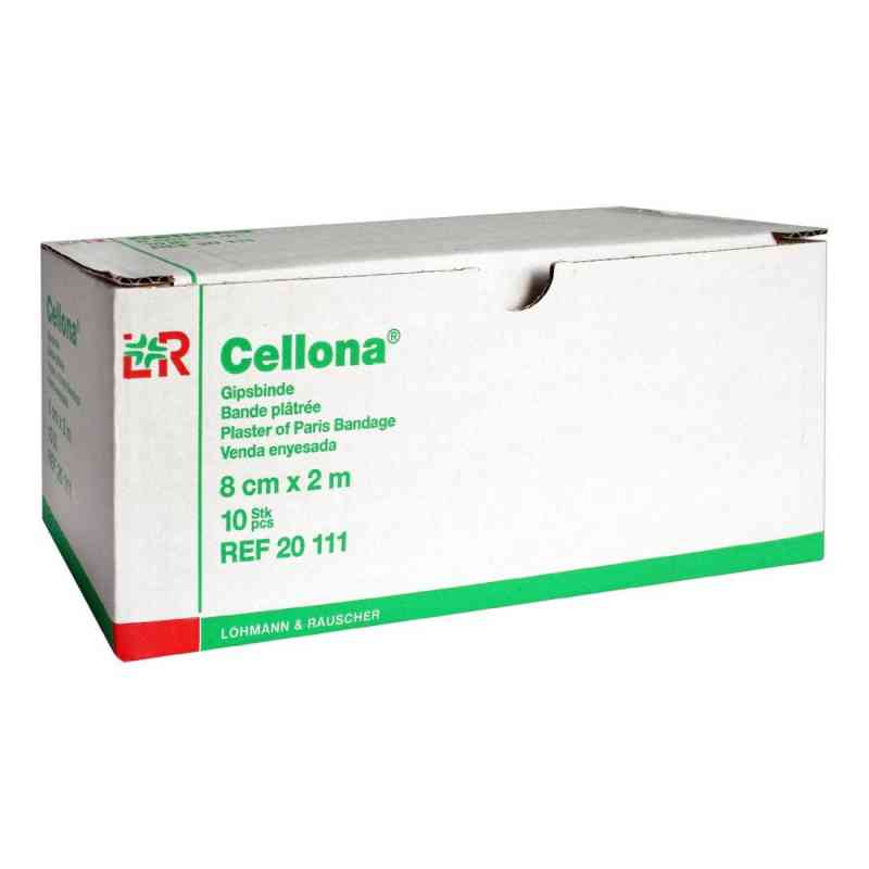 Cellona Gipsbinden 2mx8cm 10 stk von Lohmann & Rauscher GmbH & Co.KG PZN 00191566
