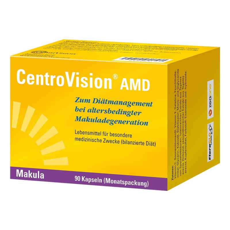 CentroVision AMD Kapseln 90 stk von OmniVision GmbH PZN 15401271