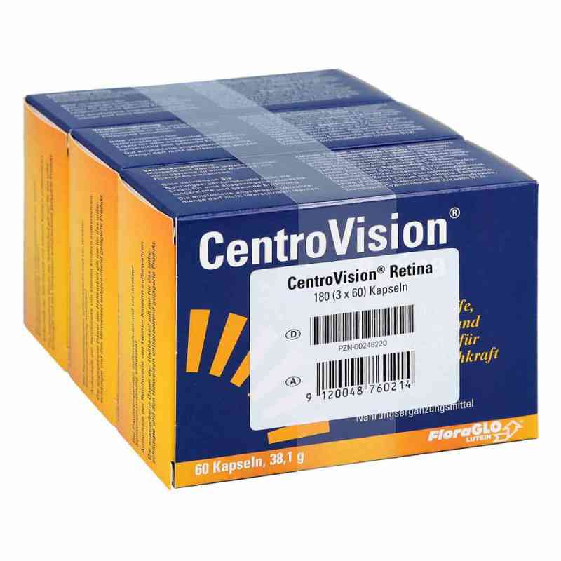 Centrovision Retina Kapseln 180 stk von OmniVision GmbH PZN 00248220