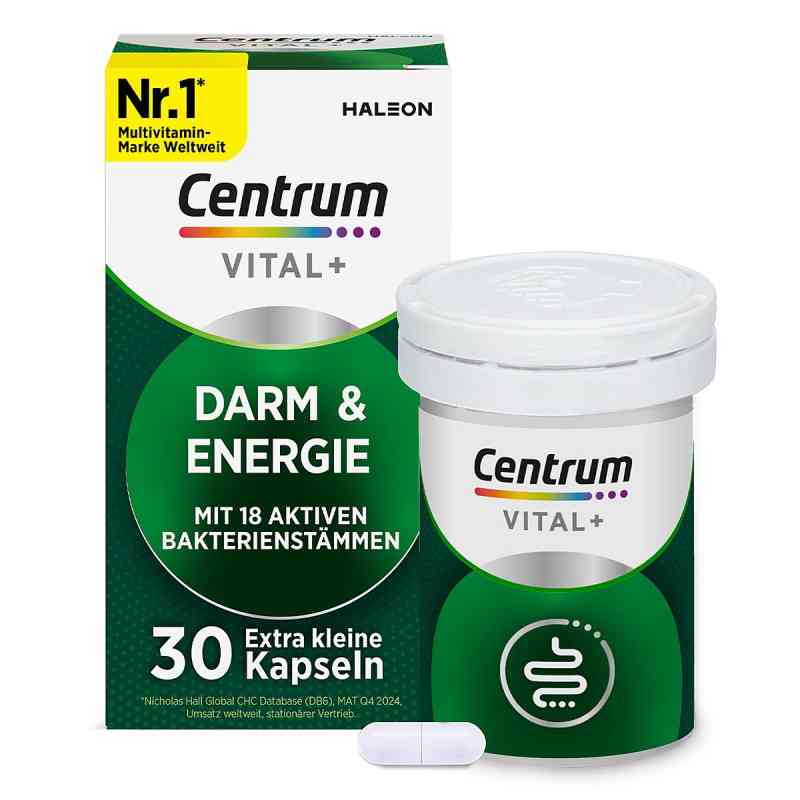 Centrum Vital+ Darm & Energie Kapseln 30 stk von Haleon Germany GmbH PZN 20087167