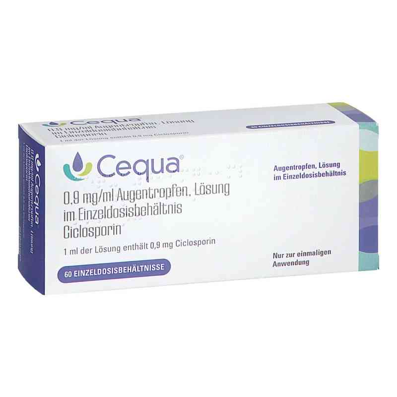 Cequa 0,9 Mg/ml Augentropfen Lösung i.einzeldosisbeh. 60 stk von Sun Pharmaceuticals Germany GmbH PZN 19357590