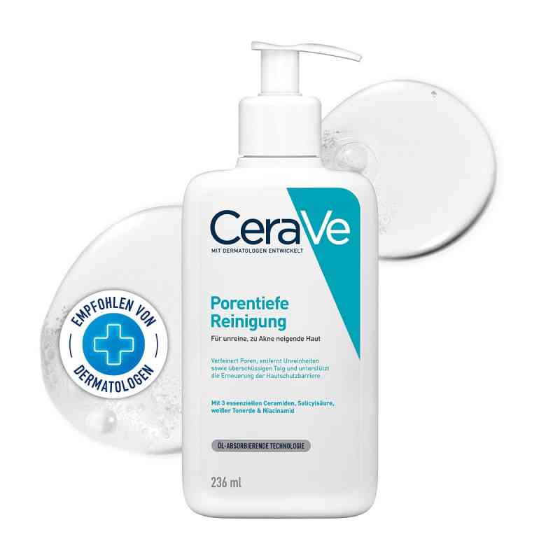 CeraVe Porentiefe Reinigung 236 ml von L'Oreal Deutschland GmbH Geschäftsbereich CeraVe PZN 18168757