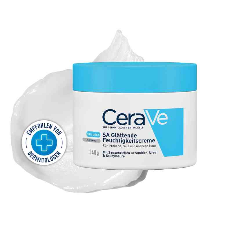 Cerave Sa Urea Feuchtigkeitscreme 340 g von L'Oreal Deutschland GmbH Geschäftsbereich CeraVe PZN 15660819