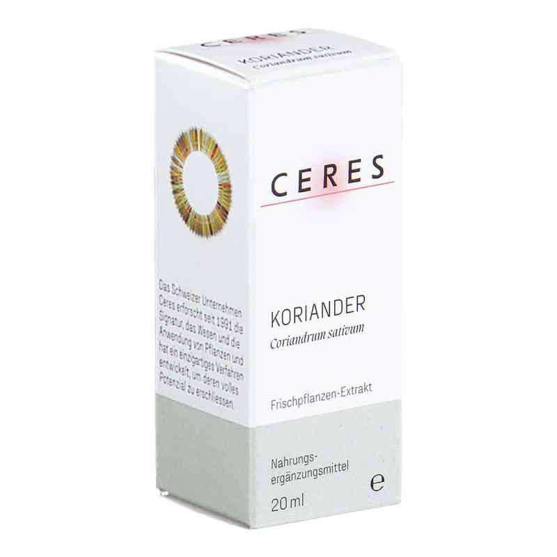Ceres Koriander Coriandrum Sativum Extrakt Tropfen 20 ml von CERES Heilmittel GmbH PZN 19209174