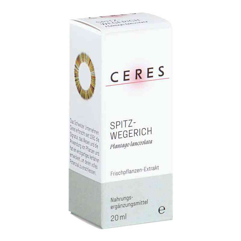 Ceres Spitzwegerich Plantago Lanceolata Extr.tro. 20 ml von CERES Heilmittel GmbH PZN 19209257