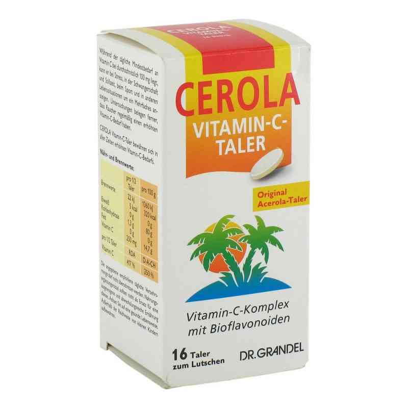 Cerola Vitamin C Taler Grandel 16 stk von Dr. Grandel GmbH PZN 03322000
