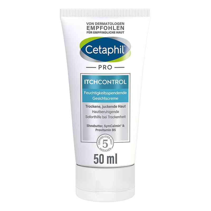 Cetaphil PRO ItchControl Feuchtigkeitsspendende Gesichtscreme 50 ml von Galderma Laboratorium GmbH PZN 13839365