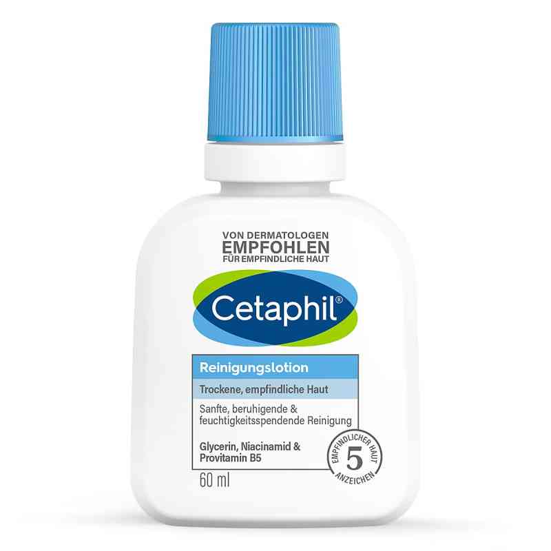 Cetaphil Reinigungslotion 60 ml von Galderma Laboratorium GmbH PZN 19140577