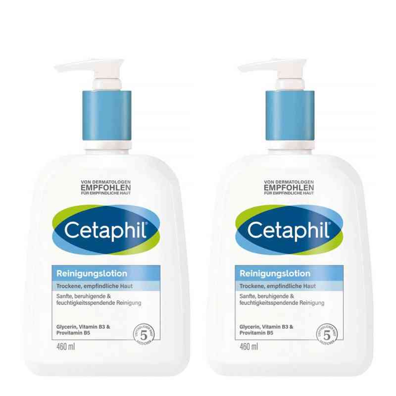 Cetaphil Reinigungslotion für Körper & Gesicht 2x460 ml von Galderma Laboratorium GmbH PZN 08105085