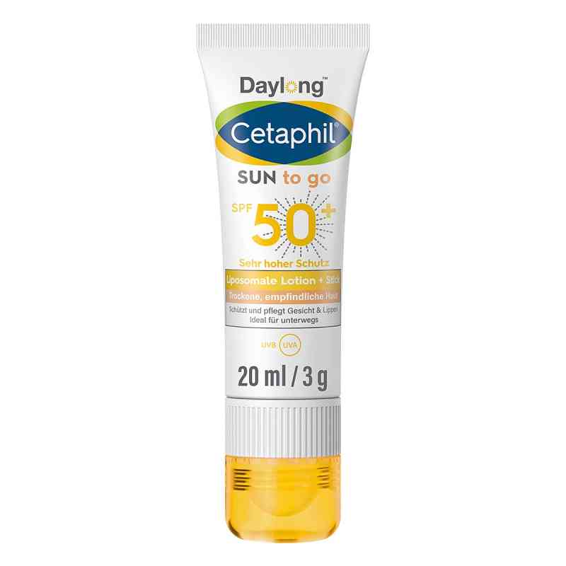 Cetaphil Sun Daylong SPF 50+ Sun to go Lotion + Stick 20 ml von Galderma Laboratorium GmbH PZN 16060205