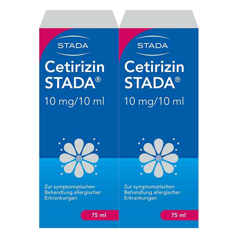 Cetirizin STADA Saft 10mg/10ml Lösung zum Einnehmen 150 ml von STADA Consumer Health Deutschland GmbH PZN 02418212