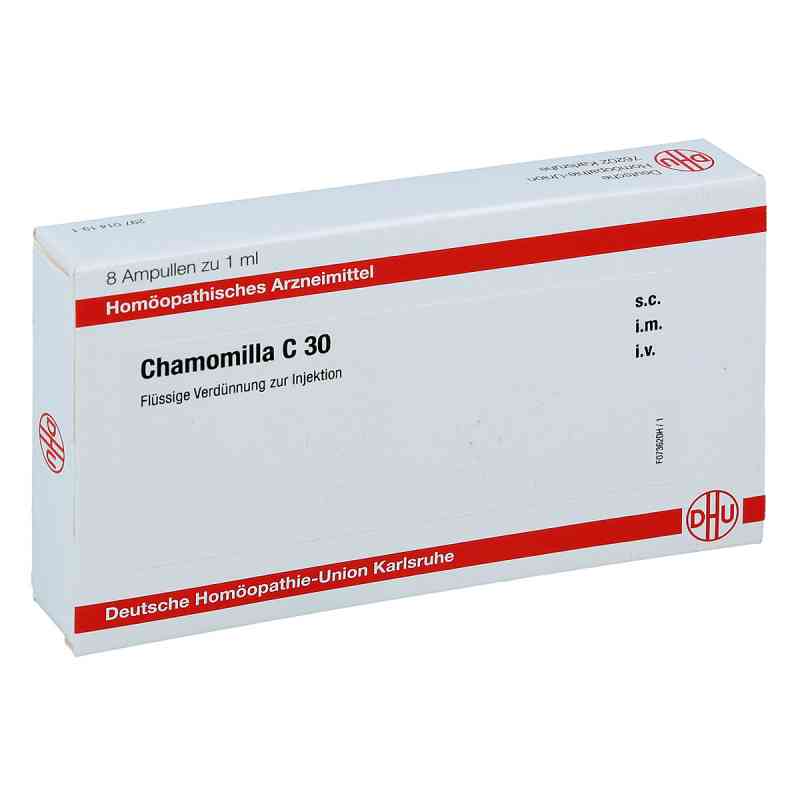 Chamomilla C30 Ampullen 8X1 ml von DHU-Arzneimittel GmbH & Co. KG PZN 11705057