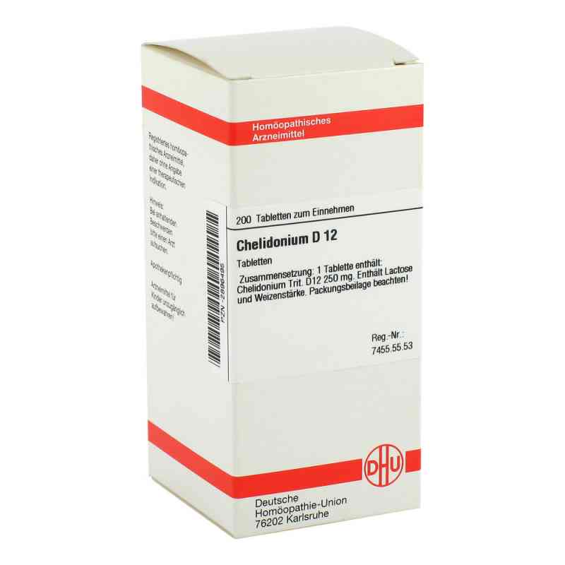 Chelidonium D12 Tabletten 200 stk von DHU-Arzneimittel GmbH & Co. KG PZN 02896495