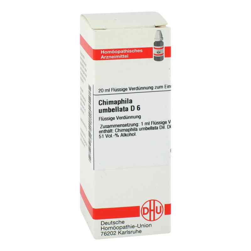 Chimaphila Umbellata D6 Dilution 20 ml von DHU-Arzneimittel GmbH & Co. KG PZN 07164443