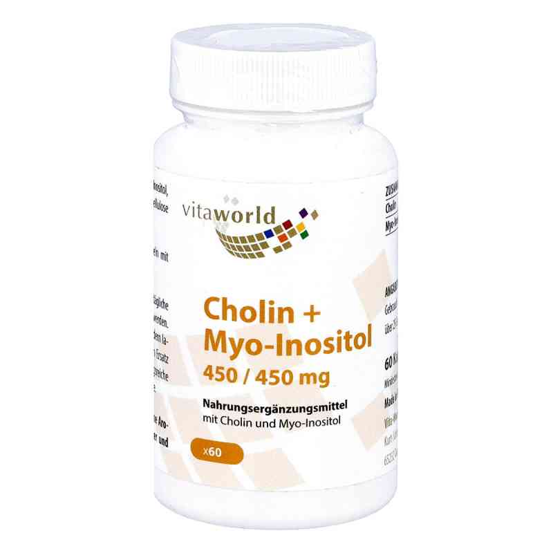 Cholin & Inositol 450 Mg/450 Mg Kapseln 60 stk von Vita World GmbH PZN 17584376