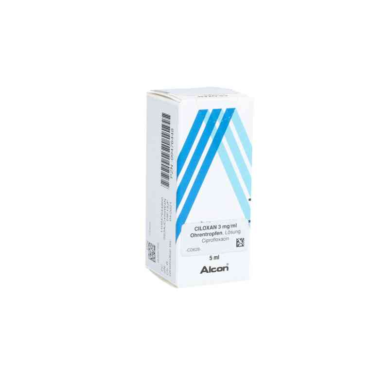 Ciloxan 3 mg/ml Ohrentropfen 5 ml von kohlpharma GmbH PZN 09476448