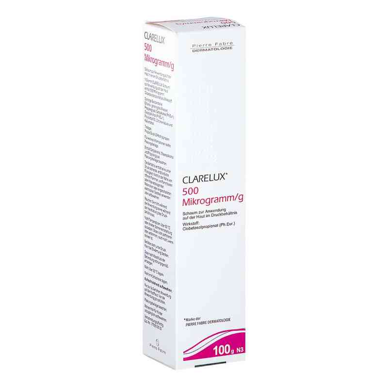 Clarelux 500 Μg/g Schaum Z.anwendung A.d.haut 100 g von EMRA-MED Arzneimittel GmbH PZN 17921891