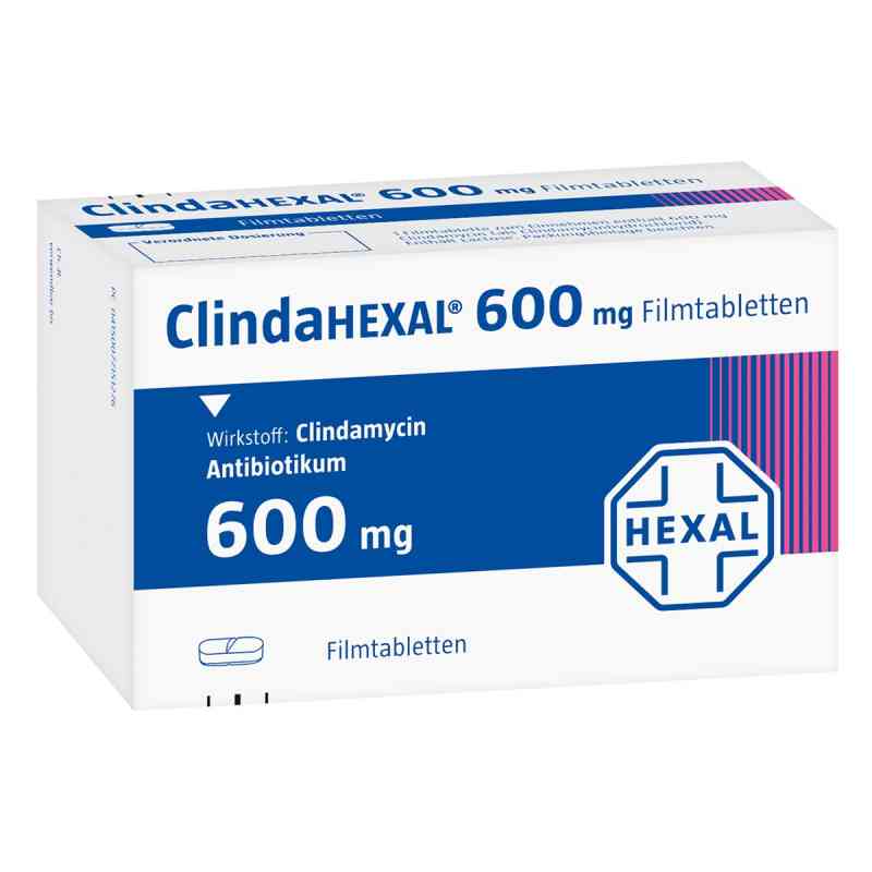 Clindahexal 600 mg Filmtabletten 28 stk von Hexal AG PZN 07715127