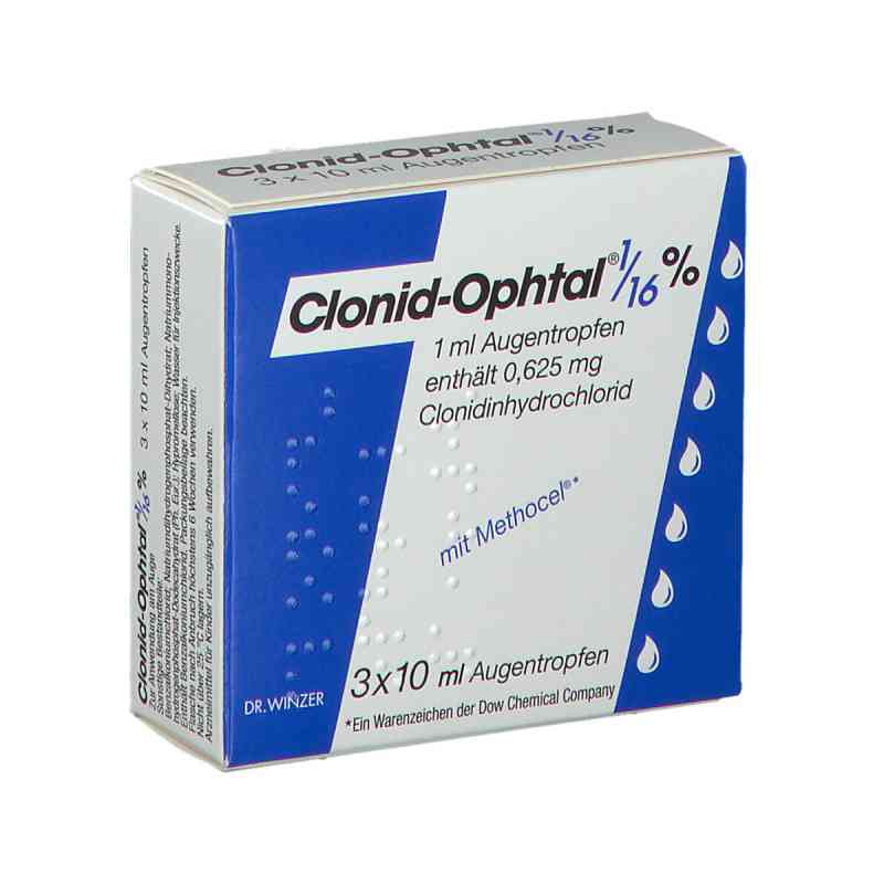 Clonid Ophtal 1 16 3X10 Ml Online Kaufen Clonid Ophtal 1 16 3X10 Ml Online Kaufen