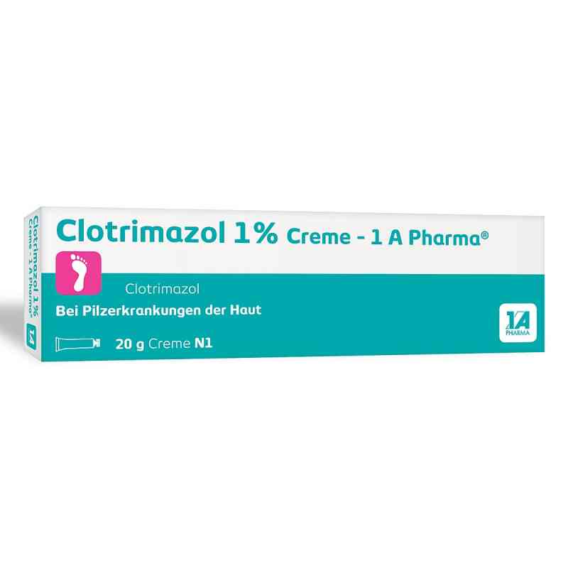 Clotrimazol 1 % Creme - 1 A Pharma® 20 g von 1 A Pharma GmbH PZN 02408998