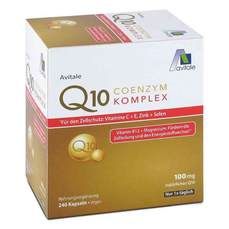 Coenzym Q10 100 Mg Kapseln+Vitamine+Mineralstoffe 240 stk von Avitale GmbH PZN 17440720