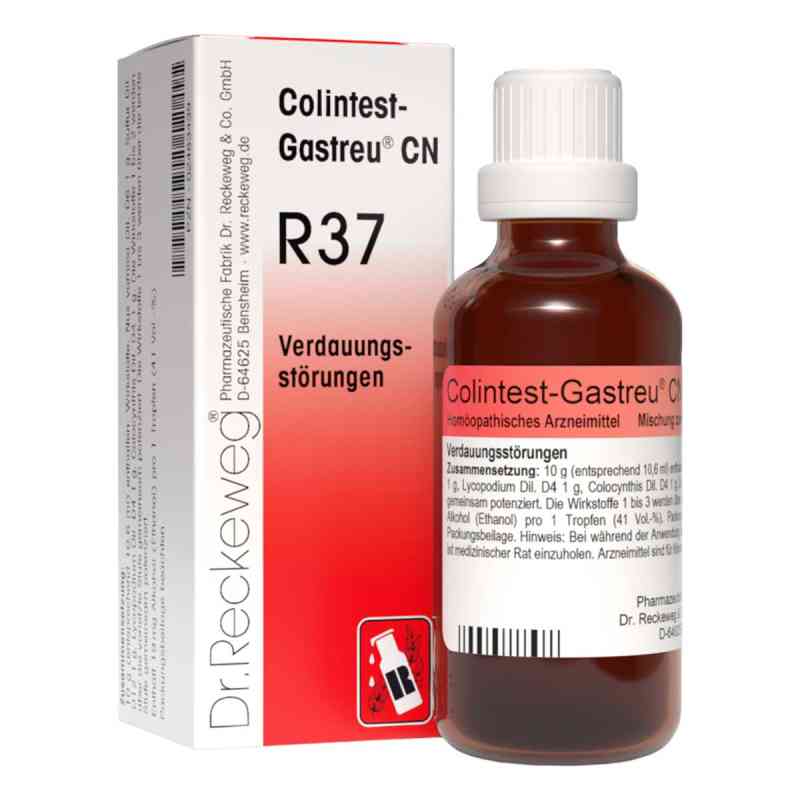 Colintest Gastreu Cn R37 Tropfen zum Einnehmen 50 ml von Dr.RECKEWEG & Co. GmbH PZN 02483439