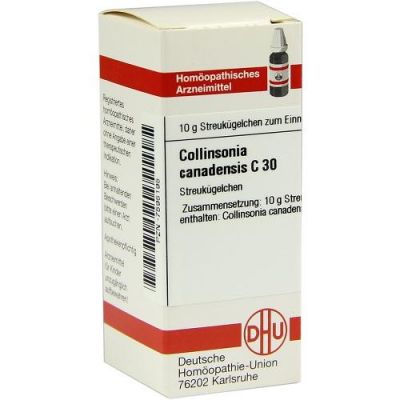 Collinsonia Canadensis C30 Globuli 10 g von DHU-Arzneimittel GmbH & Co. KG PZN 07595195
