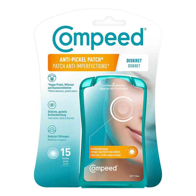 Compeed Anti-pickel Patch Diskret 15 stk von Perrigo Deutschland GmbH PZN 18497691
