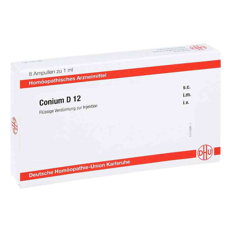 Conium D12 Ampullen 8X1 ml von DHU-Arzneimittel GmbH & Co. KG PZN 11705347