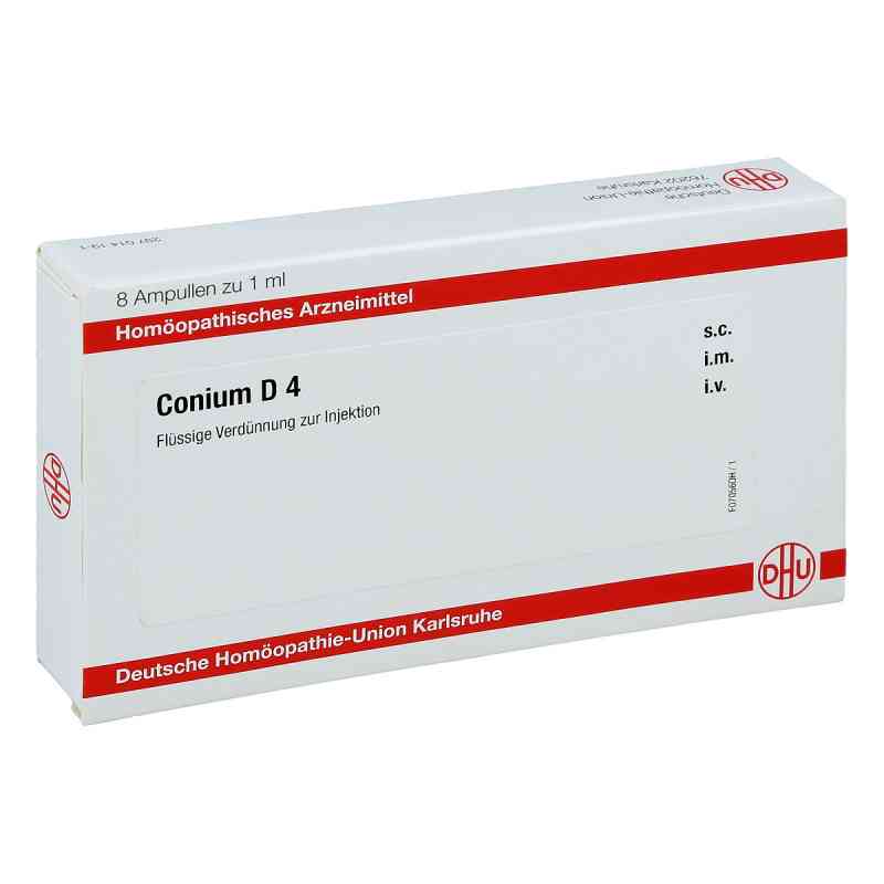 Conium D4 Ampullen 8X1 ml von DHU-Arzneimittel GmbH & Co. KG PZN 11705382