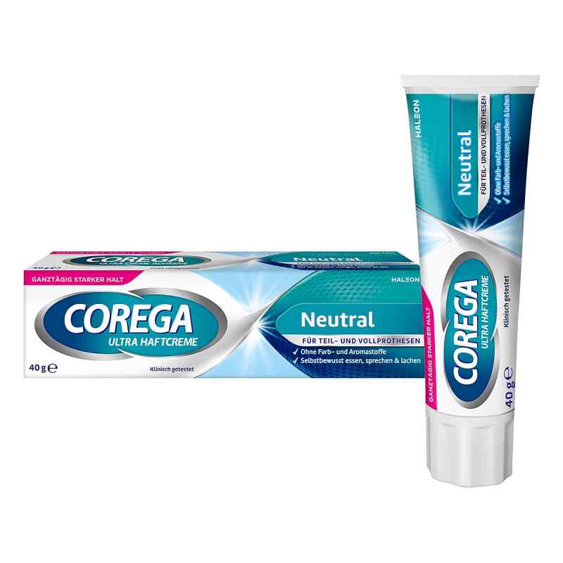Corega ultra Haftcreme geschmacksfrei 40 g von Haleon Germany GmbH PZN 06435710